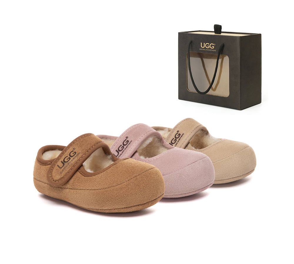 AUSTRALIAN SHEPHERDยฎ UGG Slippers Toddler Mary Jane Gift Set Millie UGG AUSTRALIAN SHEPHERD