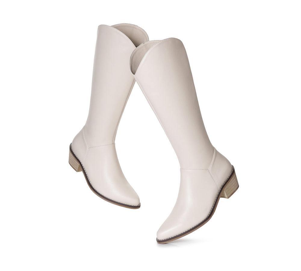 Leather Boots - Women Leather Boots Catalina Knee-high