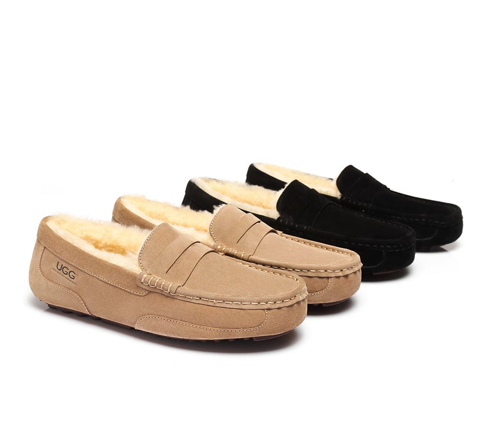 Moccasins - AS UGG Fashion Mens Moccasin