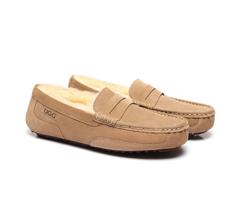 Moccasins - AS UGG Fashion Mens Moccasin