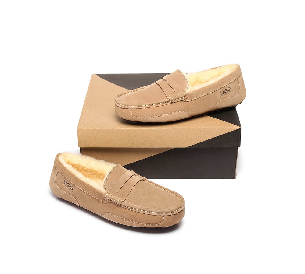 Moccasins - AS UGG Fashion Mens Moccasin