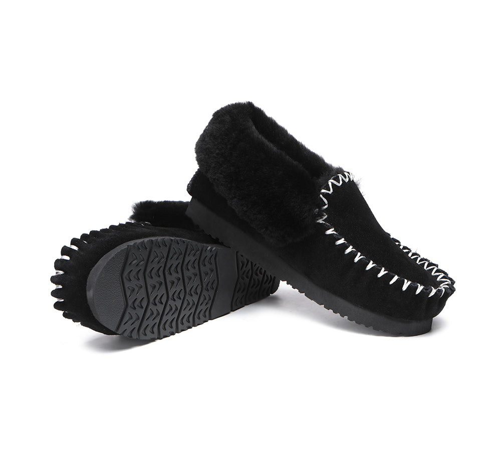 Moccasins - TA Unisex Sheepskin Popo Moccasin