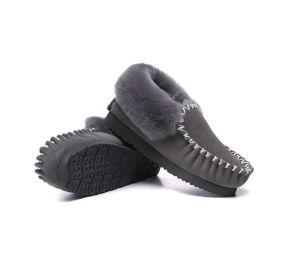 Moccasins - TA Unisex Sheepskin Popo Moccasin