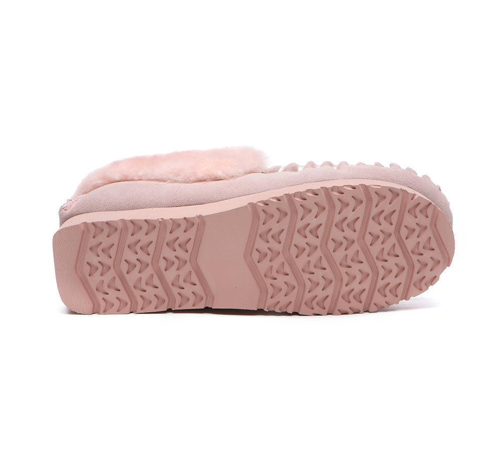 Moccasins - TA Unisex Sheepskin Popo Moccasin