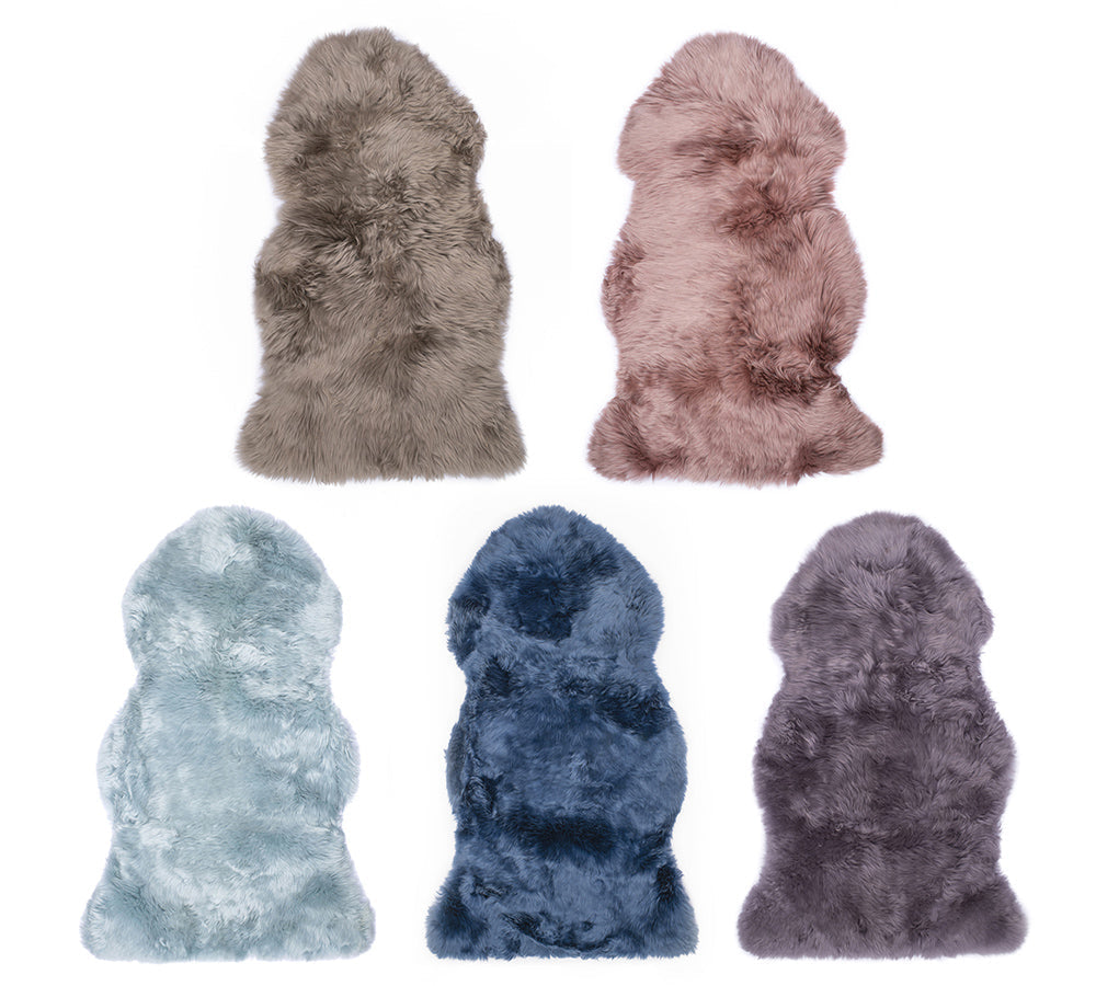 Rugs - TARRAMARRA® Premium Australian Sheepskin Wool Single Color Long Rugs 105cm