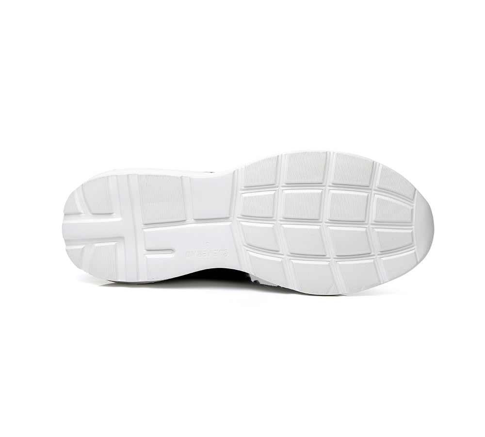 Sneaker - Leather Lace-up Ankle Sneaker Women Wayfarer