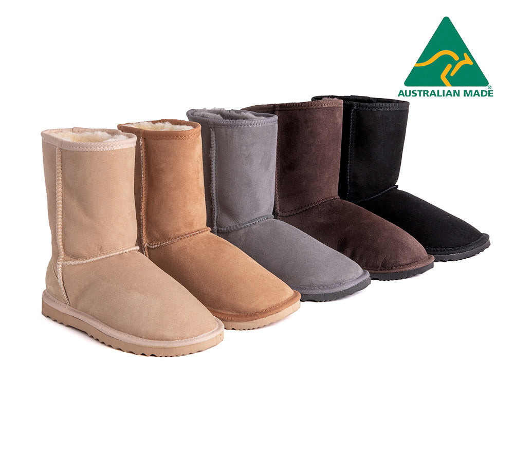 UGG Boots - AS Unisex Short Classic Australian Made UGG Boots