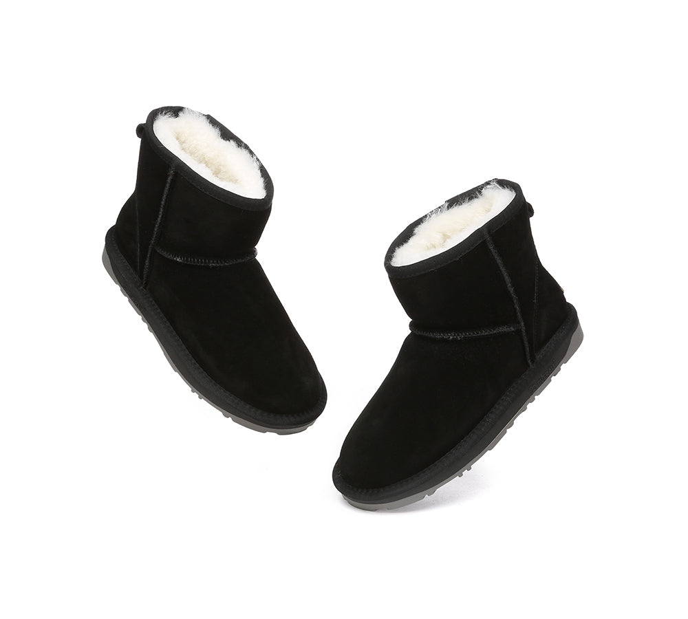 UGG Boots - EVERAU?? UGG Sheepskin Wool Ankle Boots Mini Classic Suede