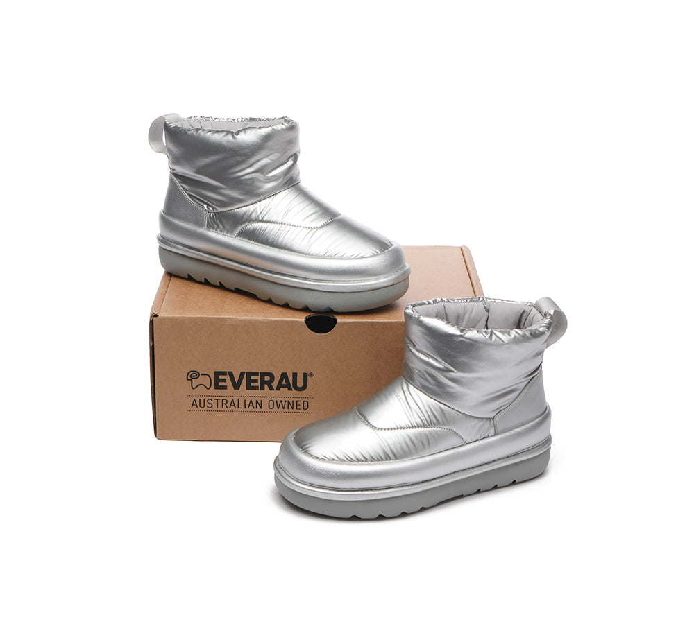 UGG Boots - EVERAU® UGG Women Sheepskin Wool Waterproof Ankle Boots Dobra