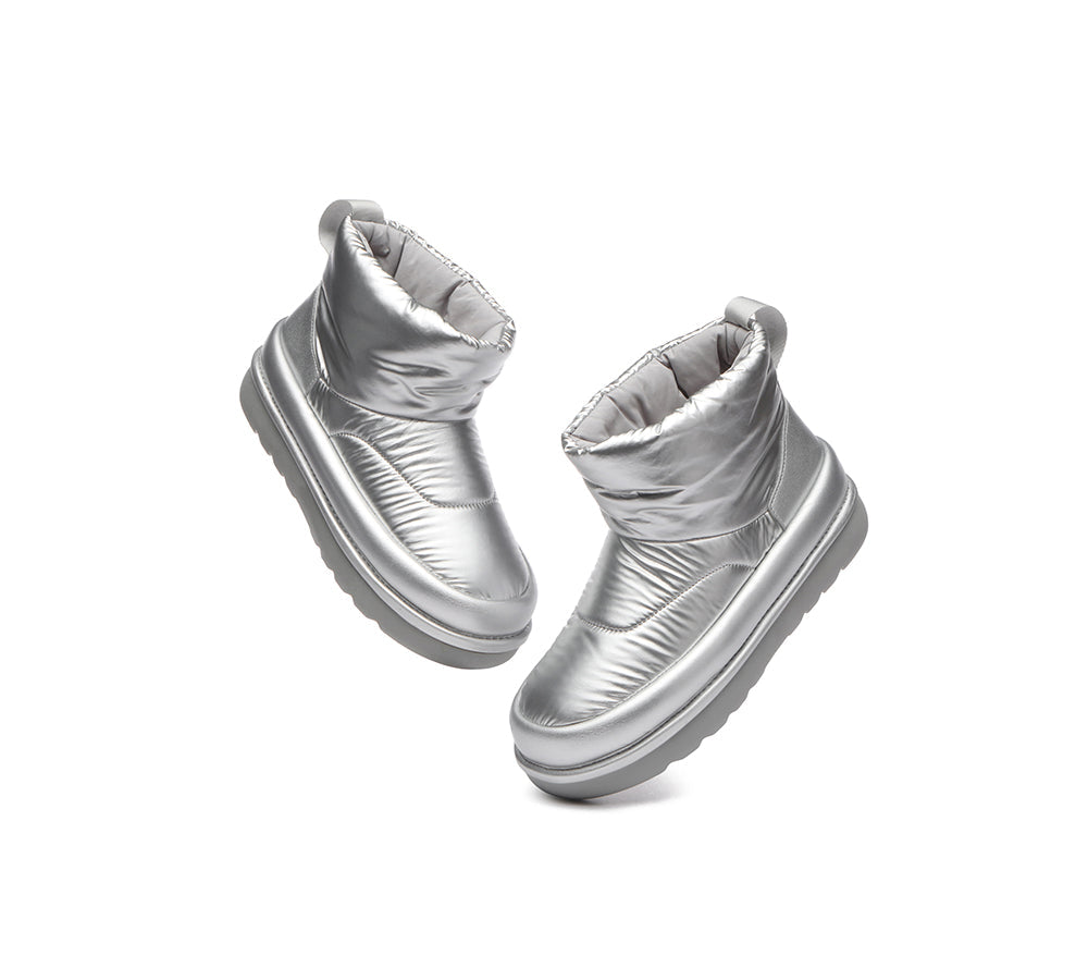 UGG Boots - EVERAU® UGG Women Sheepskin Wool Waterproof Ankle Boots Dobra