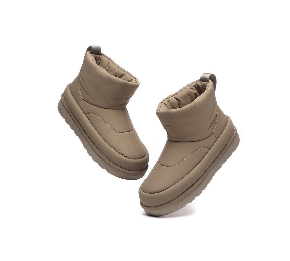 UGG Boots - EVERAU® UGG Women Sheepskin Wool Waterproof Ankle Boots Dobra