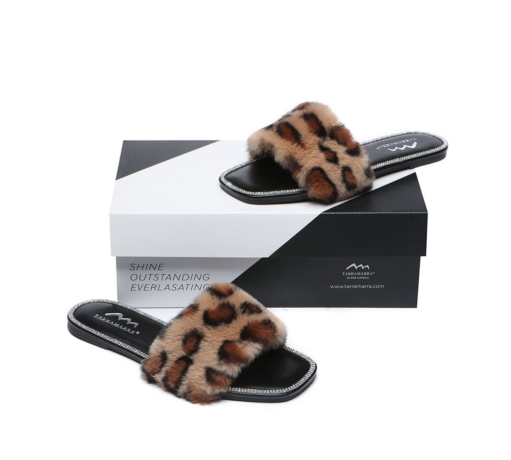 UGG Boots - Fluffy Diamante Women Sandals