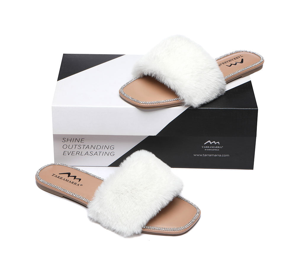 UGG Boots - Fluffy Diamante Women Sandals