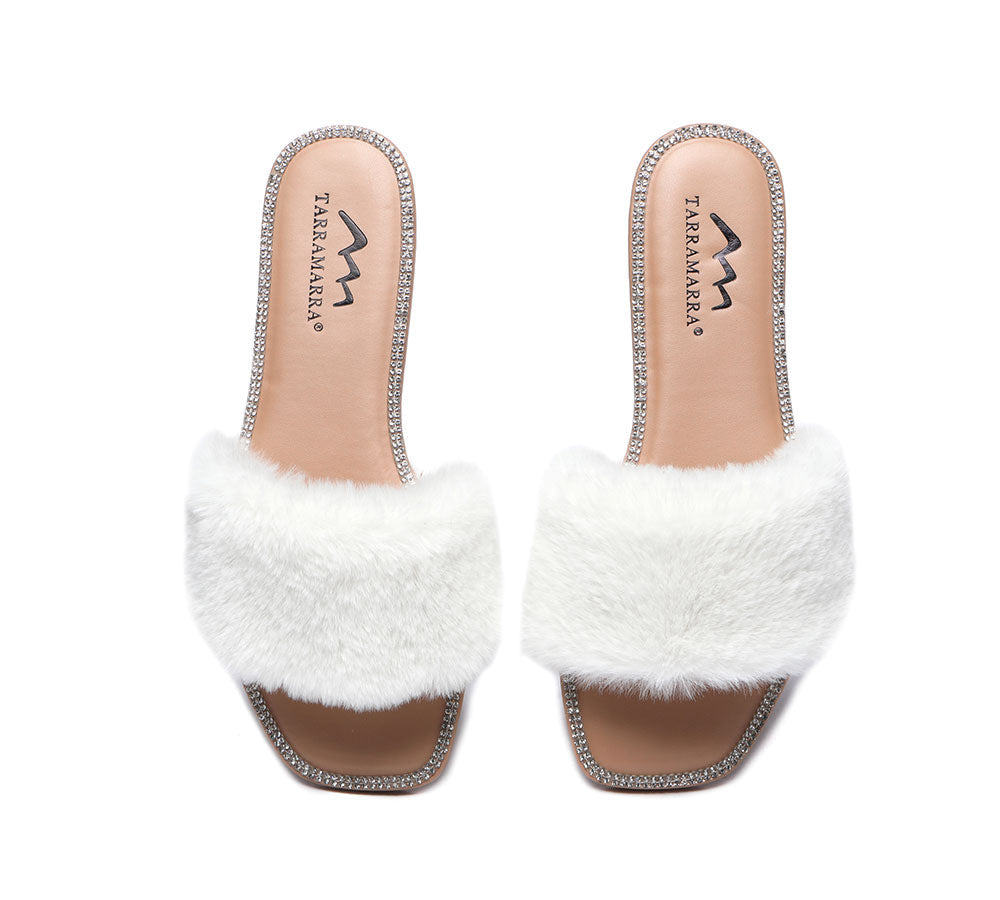 UGG Boots - Fluffy Diamante Women Sandals