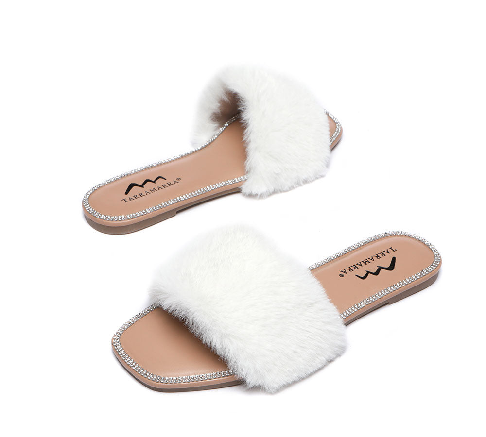UGG Boots - Fluffy Diamante Women Sandals