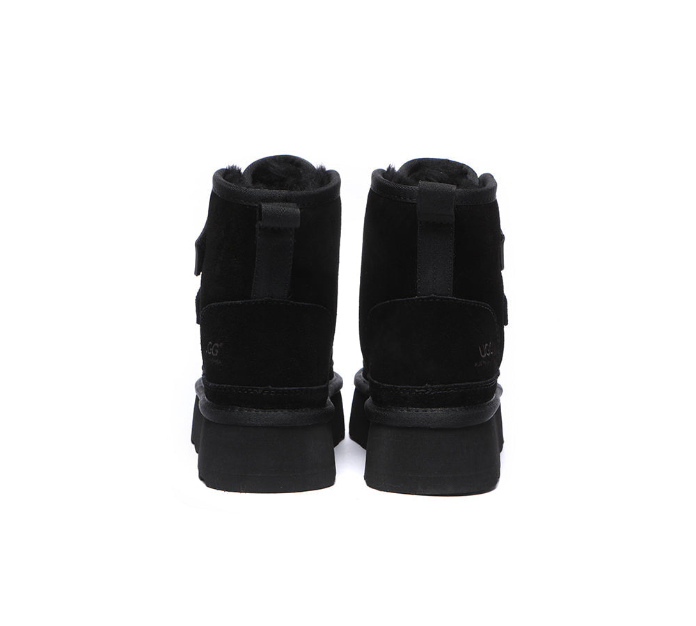 UGG Boots - Hook And Loop Platform Ugg Lightweight Ugg Boots Women Vigour