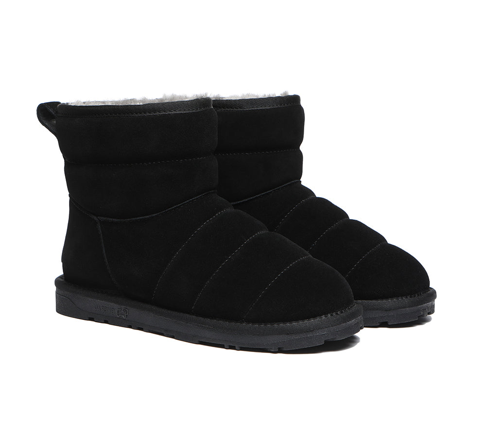 UGG Boots - Mini Sheepskin Boots Women Puffer