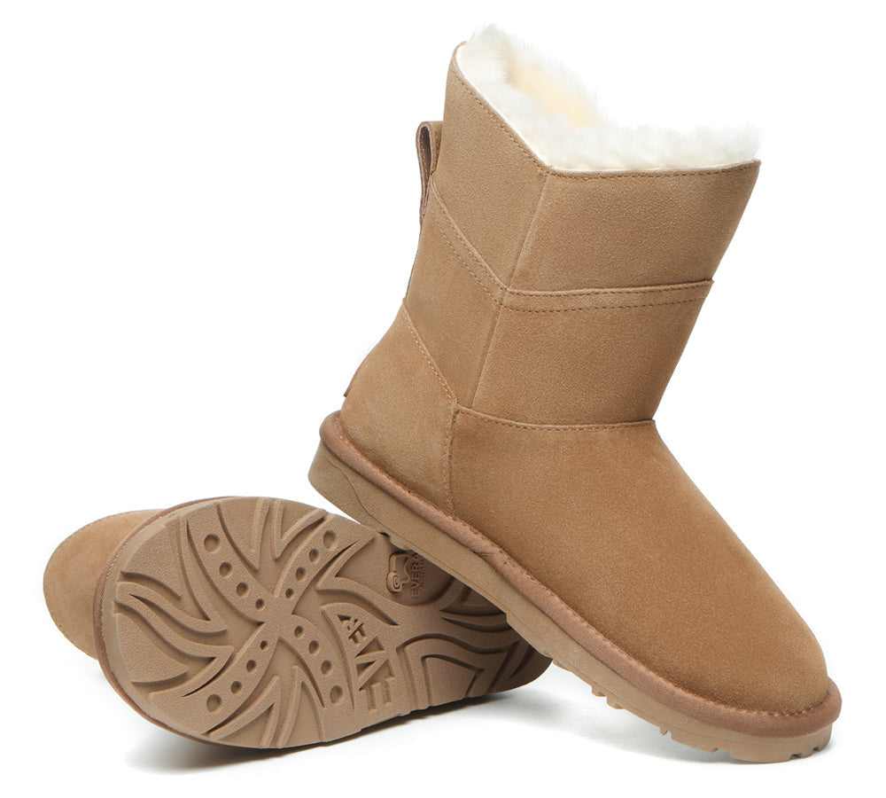 UGG Boots - Premium Australian Sheepskin Short Boots Women Swanston 2 Panel