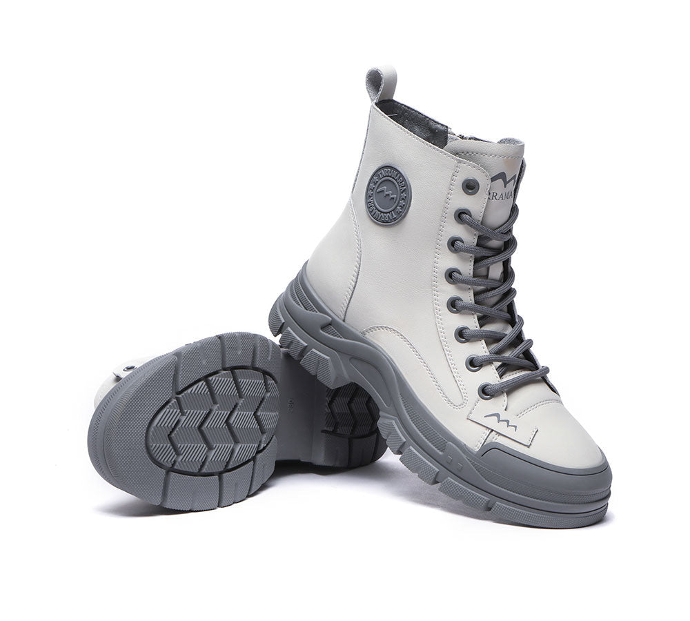 UGG Boots - UGG Lace-up Ankle Boots Leather Verona Boots