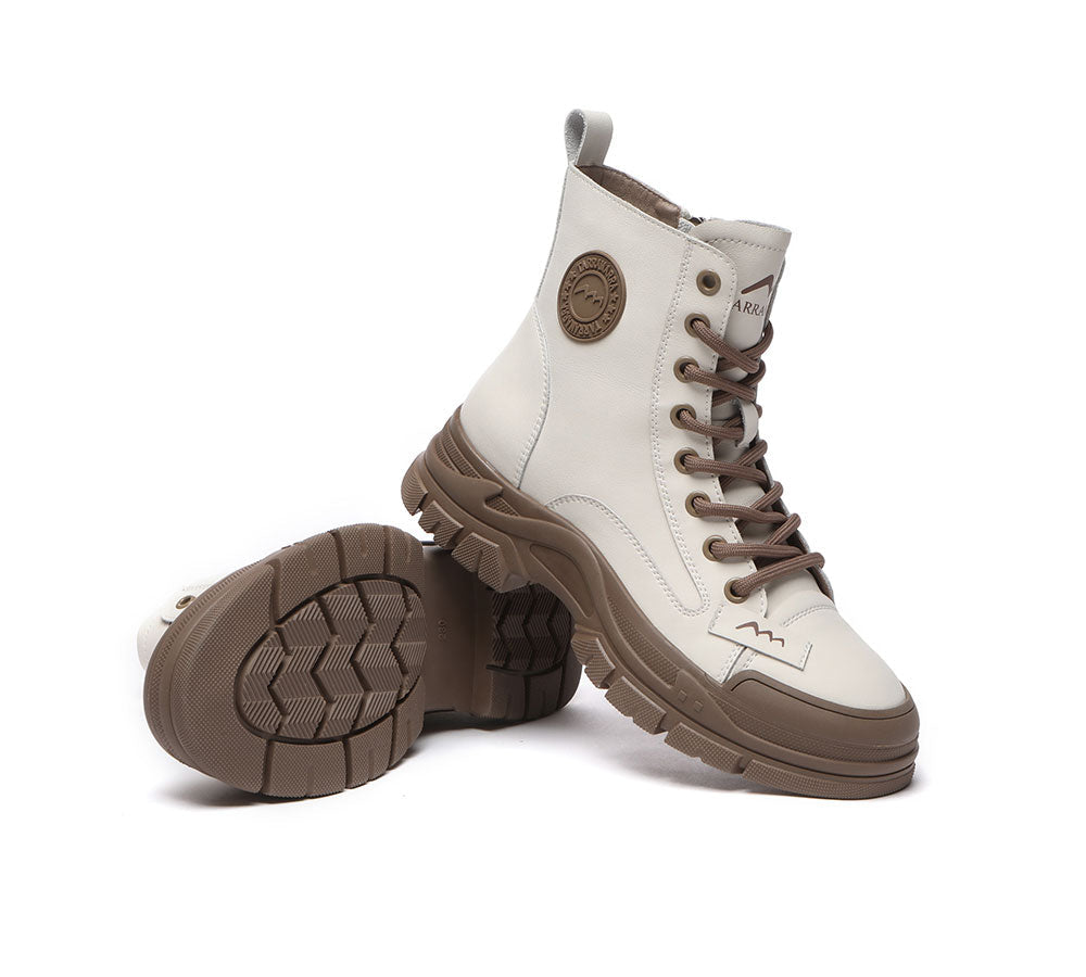 UGG Boots - UGG Lace-up Ankle Boots Leather Verona Boots