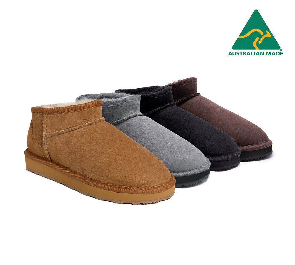 UGG Boots - Urban UGGยฎ Australian Made Sheepskin Wool Ankle Boots Ultra Mini