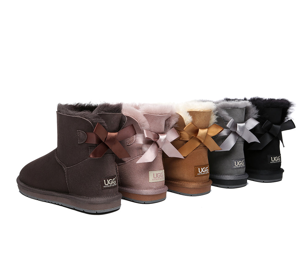 Womens Ugg Ugg W Classic Mini Bow Bailey Bow Womens Ugg Classic