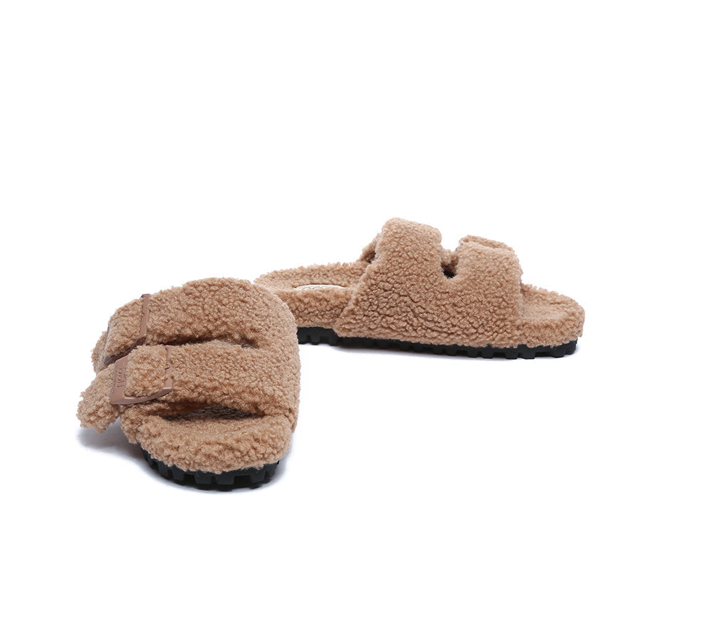 UGG Slides - UGG Slippers Women Adjustable Buckle Sandal Slides Jennie