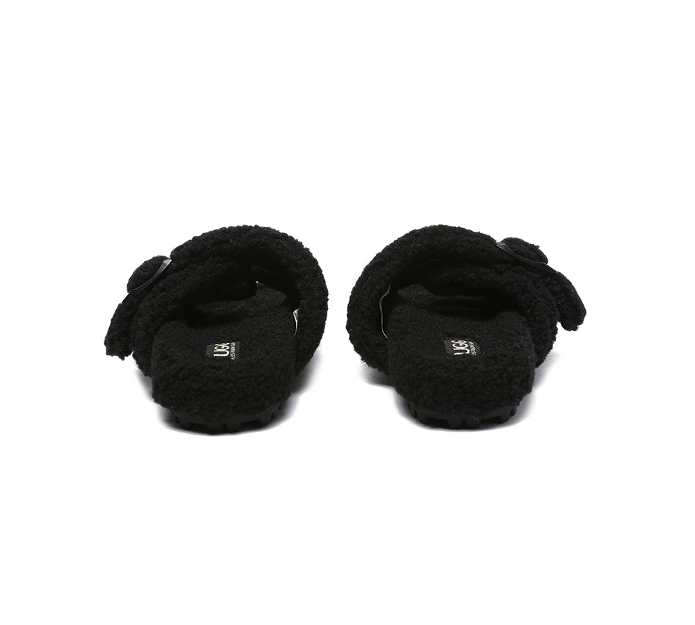 UGG Slides - UGG Slippers Women Adjustable Buckle Sandal Slides Jennie