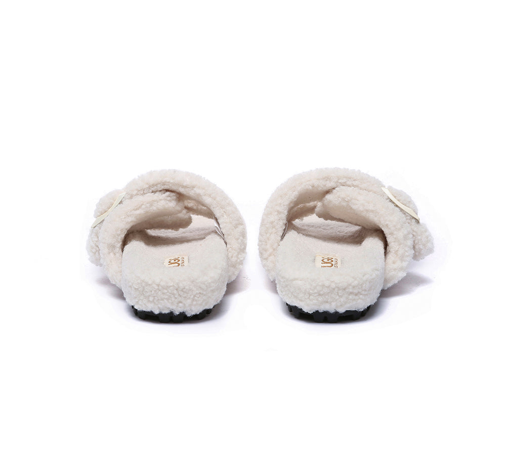 UGG Slides - UGG Slippers Women Adjustable Buckle Sandal Slides Jennie