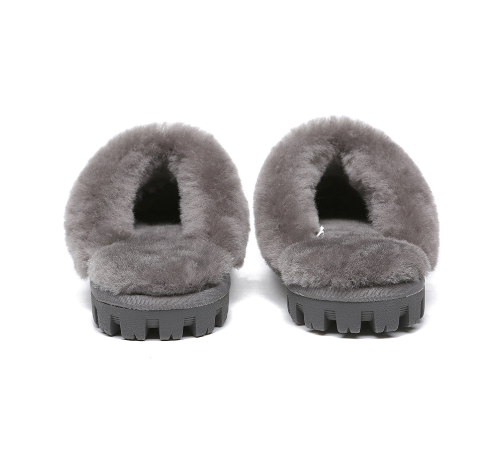 UGG Slippers - AUSTRALIAN SHEPHERD® UGG Double Face Sheepskin Wool Slippers Suzie Scuff