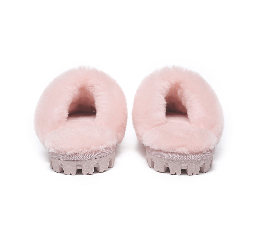 UGG Slippers - AUSTRALIAN SHEPHERD® UGG Double Face Sheepskin Wool Slippers Suzie Scuff