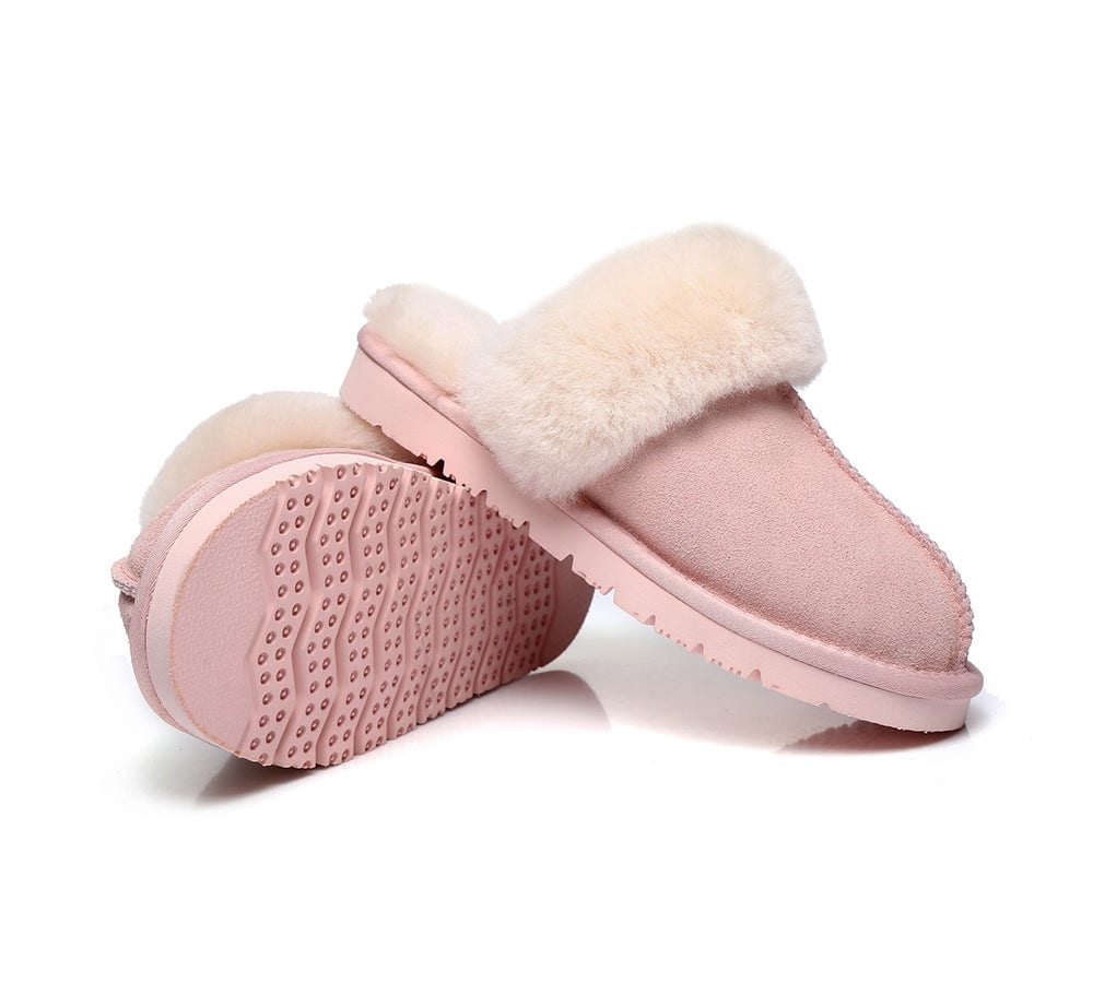 UGG Slippers - UGG Slippers Australia Premium Sheepskin Unisex Muffin Scuff