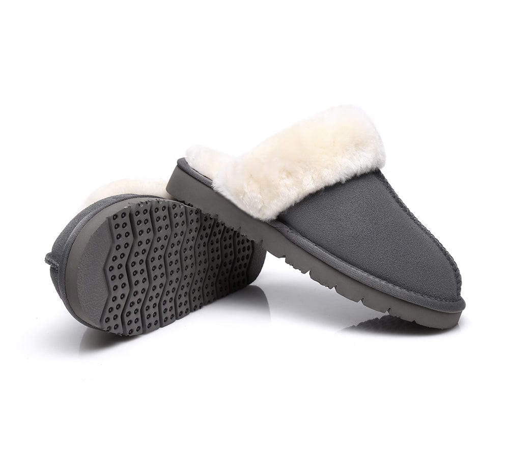 UGG Slippers - UGG Slippers Australia Premium Sheepskin Unisex Muffin Scuff