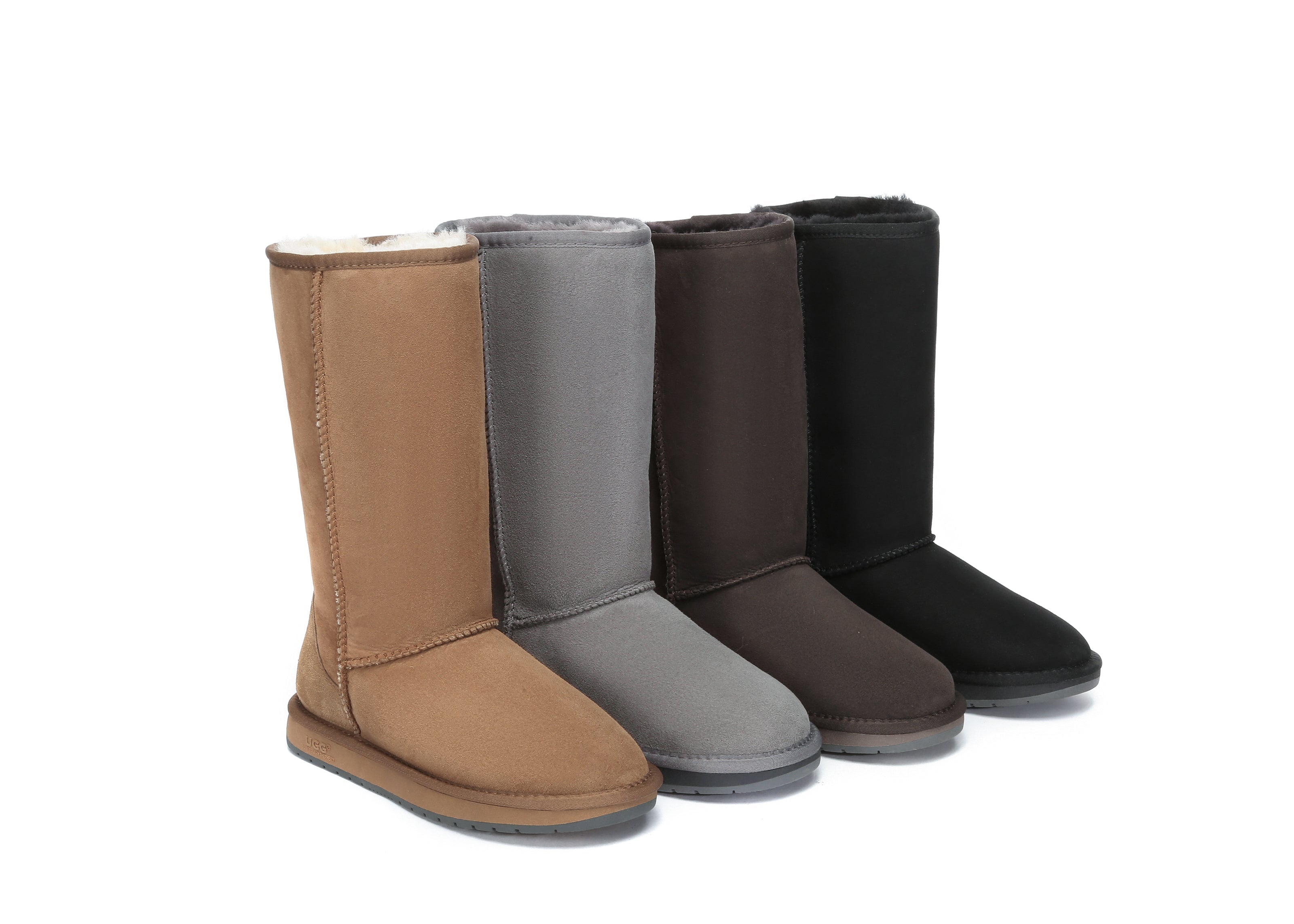 Tall sheepskin UGG boots in wet weather — water-resistant care guide