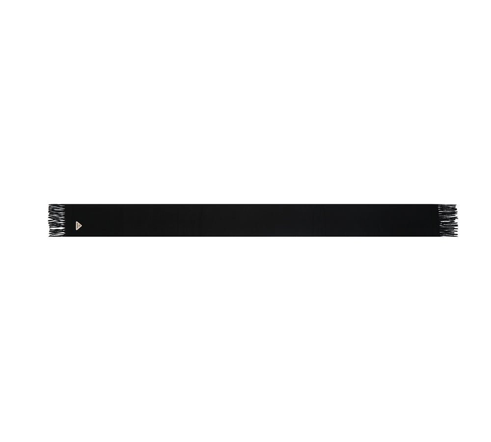 100% Wool Plain Scarf Eva - scarf - Black - One Size - Uggoutlet