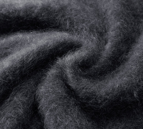 EVERAU® Yak Wool Knit Cardigan Cashmere Blend Loose Fit Morra EVERAU