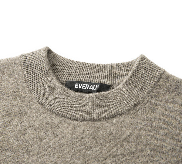 EVERAU® Oversized Yak Cashmere Blend Knit Sweater Toora EVERAU