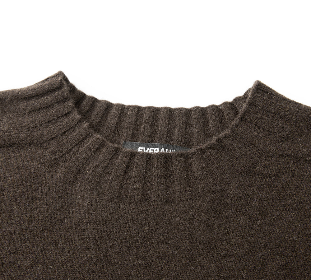 EVERAU® Men Cashmere Yak Wool Blend Winter Moola Sweater EVERAU
