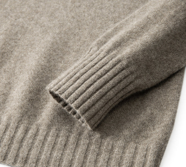 EVERAU® Men Cashmere Yak Wool Blend Winter Moola Sweater EVERAU