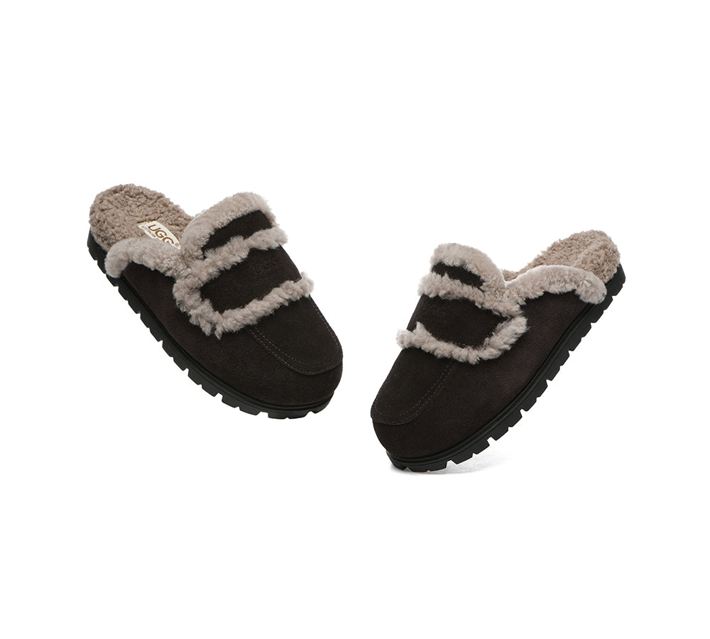 Ugg Slippers Sheepskin Wool Shearling Lined Remi – Uggoutlet
