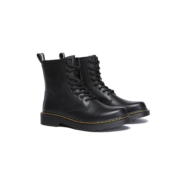 If you don’t have a pair of chunky Lace Up Leather Boots in your wardrobe, you need to add them pronto! Our classic black EVERAU Simona Boots are expertly-crafted from premium Australian leather and will last for seasons.