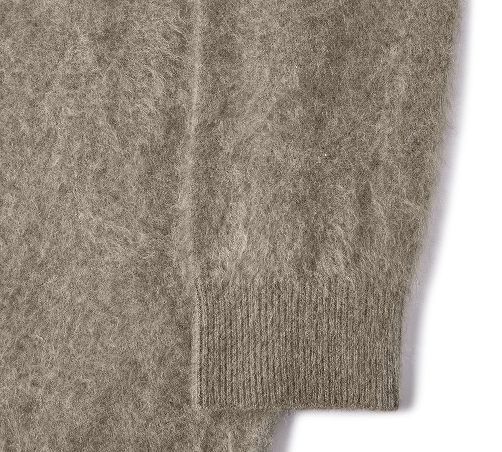 EVERAU® Yak Wool Cashmere Blend Knitwear Long Cardigan Grumo EVERAU