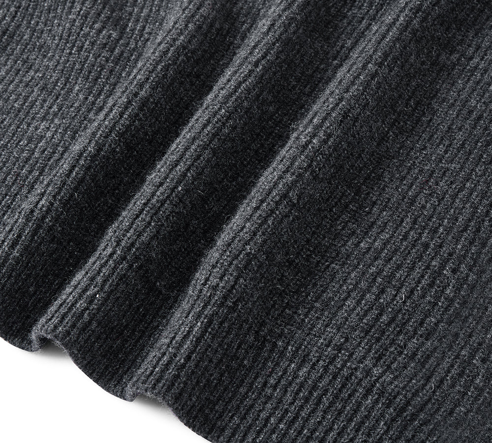 EVERAU® 100% Wool Zip Jacket Canver EVERAU