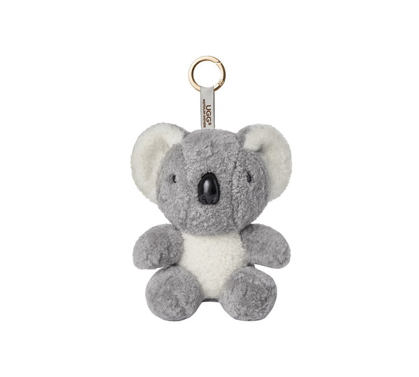 AUSTRALIAN SHEPHERD® Fluffy Sheepskin Wool Koala Keyring Koobi UGG AUSTRALIAN SHEPHERD