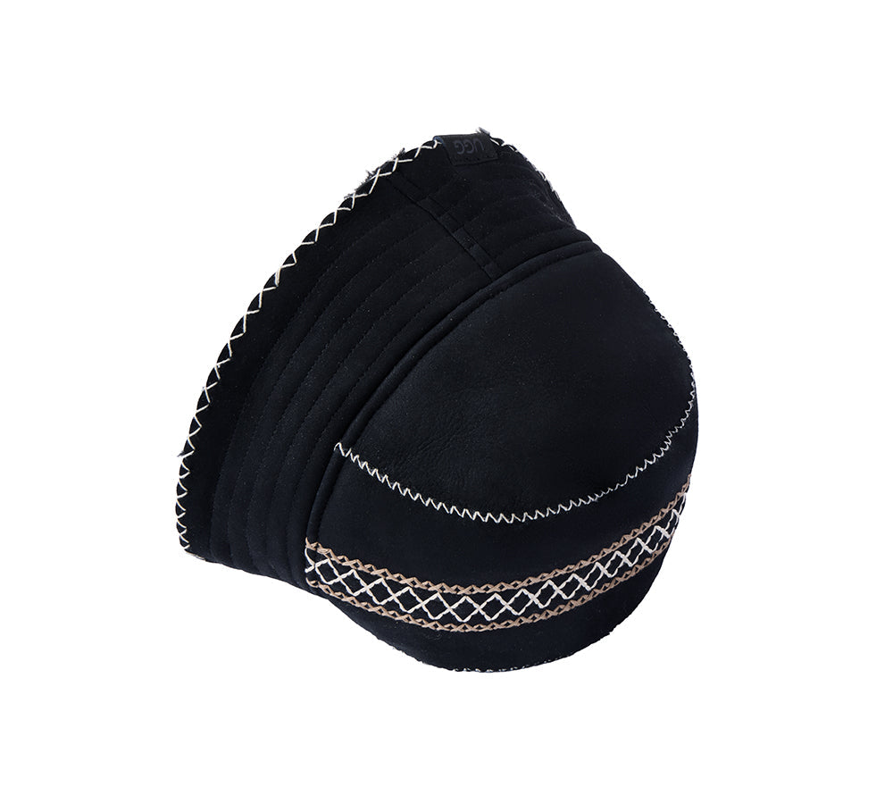 AUSTRALIAN SHEPHERD® Fluffy Sheepskin Wool Bucket Stacea Hat (Copy) UGG AUSTRALIAN SHEPHERD