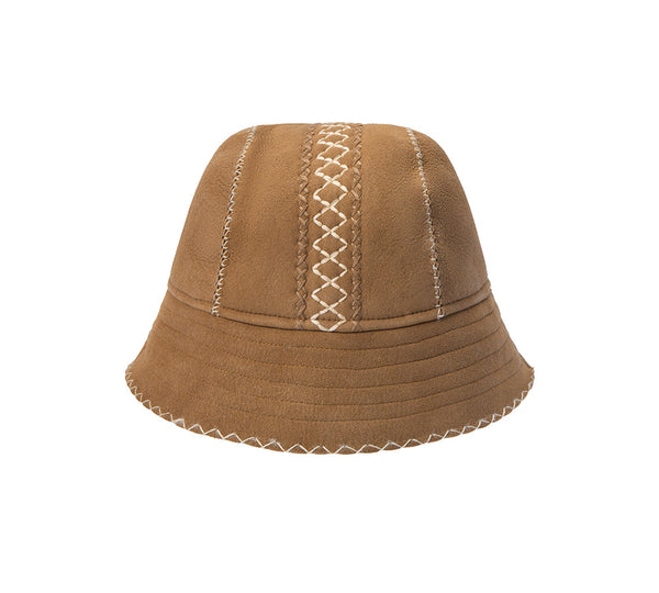 AUSTRALIAN SHEPHERD® Fluffy Sheepskin Wool Bucket Stacea Hat (Copy) UGG AUSTRALIAN SHEPHERD