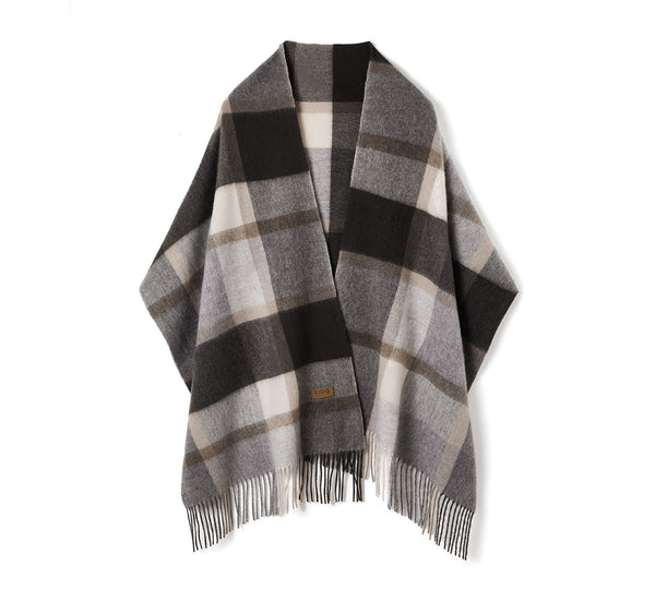 Urban UGG Wool Plaid Shawl Wynel URBAN UGG