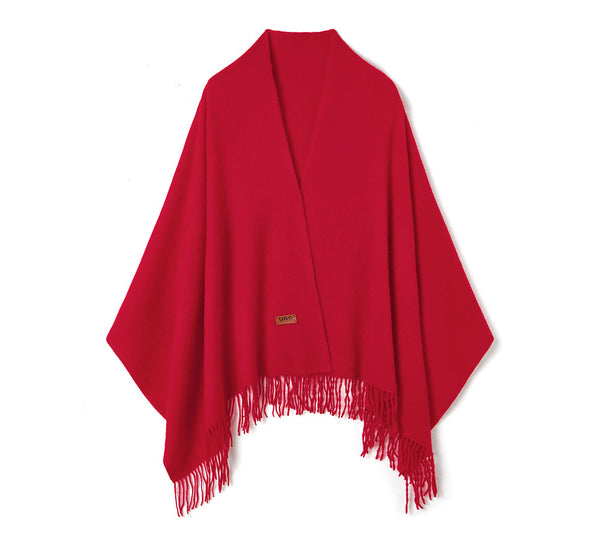 URBAN UGG® 100% Wool Fringed Shawl Sovra URBAN UGG
