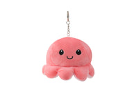 Flip Octopus Plush Key Chain Large