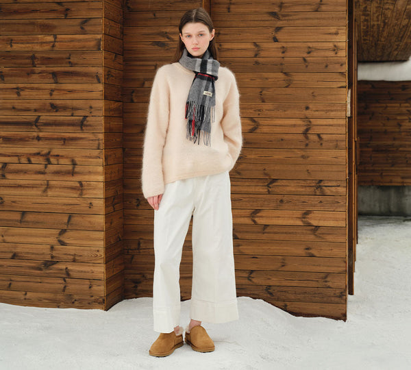 AUSTRALIAN SHEPHERD® UGG Slippers Men Sheepskin Wool Ankle Barn UGG AUSTRALIAN SHEPHERD